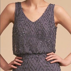BHLDN Blaise Dress Size 8 Hydrangea Worn Once